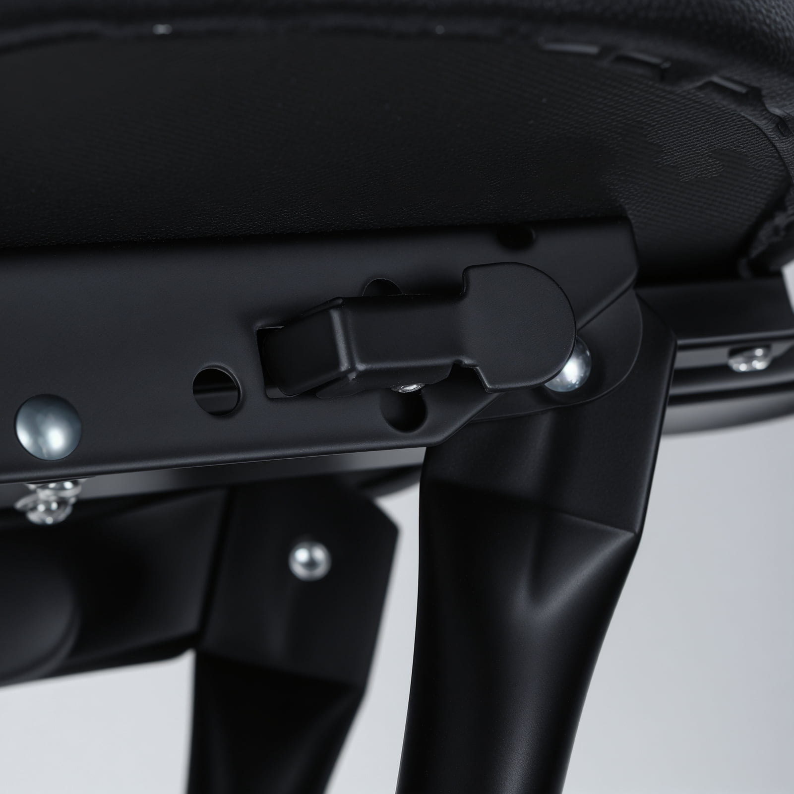 ZNNT Guitar Stool with Padded Cushion, Ergonomic Backrest and Fold Out Guitar Stand, Portable Guitar Chair for Adult