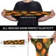 thumbnail image 3 of Balery Orange Pumpkin Autumn Maple Falling Leaves Mangas Refrescantes para Brazos para Hombre y Mujer – Transpirables y Absorbentes de Humedad para Mujeres, Hombres y Niños, 3 of 7