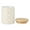 White/Gold, variant on DII White And Gold Mixed Print Ceramic Canister 3 Piece