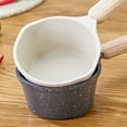 thumbnail image 3 of MLINS MultiPurpose Small Sauce Pot with Wooden Handle for Kitchen Use, Aluminum Alloy, 0.5L, 3 of 7