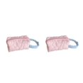 thumbnail image 4 of Sonducket Bolsa de almacenamiento Bolsas portátiles multifuncionales Paquete sólido de gran capacidad Limpieza facial cosmética para viajes Rosa 2piezas, 4 of 6