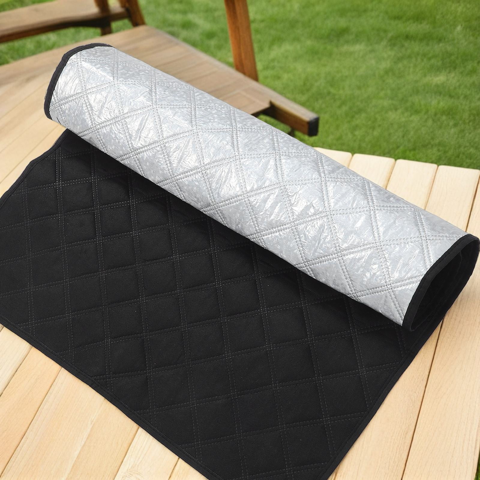 YUNLIGHTS Waterproof Refrigerator Cover Plated Silver Aluminum Foil Insulation Blanket