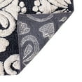 thumbnail image 5 of Better Trends Medallion 100% Cotton 2 Piece Bath Rug Set - Charcoal/Natural, 5 of 5