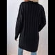 thumbnail image 4 of Suéter Cárdigan de Larga para Mujer, Otoño e Invierno, Tejido de Punto , con Botones Delanteros, Abrigo Negro XL, 4 of 7