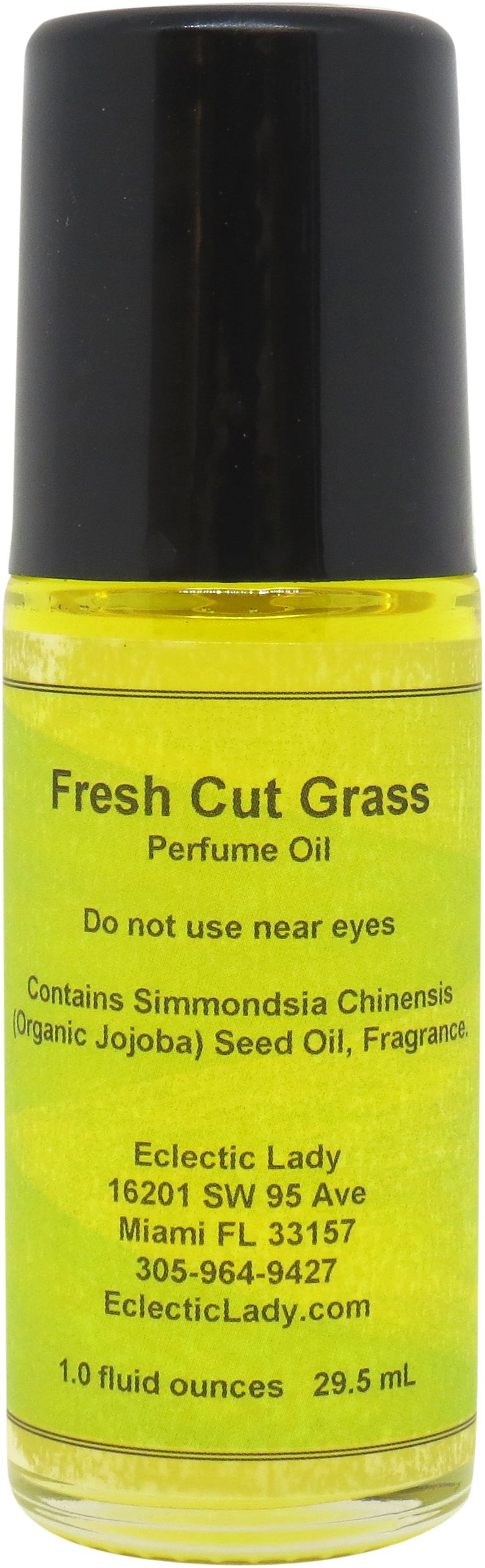 Fresh Cut Grass Perfume Oil, 1.0 Oz Portable RollOn Fragrance