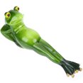 thumbnail image 4 of Estatua de rana Funda de yoga de rana Figura animal Figurina de animales decoración de escritorio personalizado para la oficina en casa, 4 of 6