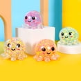thumbnail image 4 of 1Pc Random Color Glowing Light Squid Vent Ball Squeeze Decompression Toy, Bubble Octopus Squid Stress Ball Relief Toy Gift For Children And Young People, 4 of 4