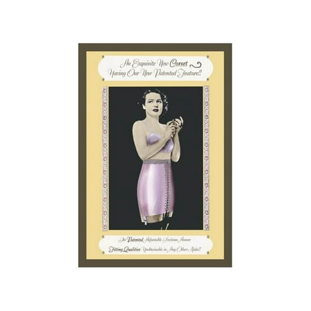 Exquisite Fit Corset - Exquisite New Corset Print (Unframed Paper Print 20x30)