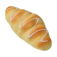 thumbnail image 1 of Squishy Toys Squishies Squishy Fidget Toys Bread Artificial Bread Croissant French Bread Butter Bread Soft Slow Rising Stress Relief Squishy Pretend Play Kitchen Prop Sensory Toy, 1 of 5
