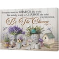 thumbnail image 3 of Thanksgiving Christmas Gift  Purple Lavender Wall Art for Bathroom Rustic Flower Canvas Wall Art Farmhouse Botanical Lavender Print Paintings Framed Artwork Home Decor for Bedroom Living Room 12"x16", 3 of 6