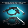 thumbnail image 2 of 2Pcs avant Gauche & ABS Droite Capteurs de Vitesse pour Ford Explorer Ranger Mercure XL2Z2C204AB, 2 of 12