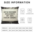 thumbnail image 5 of YINGXI  Cousin Gifts Pillow Covers, Cousin Gifts for Women Men, Cousin Gifts from Cousin, Gifts for Cousins Female Male, Being My Cousin is Really The Only Gift You Need 18x18in, 5 of 5