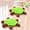 11 In-2pcs, variant on Floor Turtle Foot Mop, Reusable Spill Floor Turtle for Spills, Double-Sided Washable Cotton Plush Foot Mop Cleans Dirt Without Bending, Quickly Absorbs with Hangable for All Ground