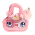 thumbnail image 1 of Aurora Stuffed Animals Purses GLITTER-Princess Kitty", 1 of 2