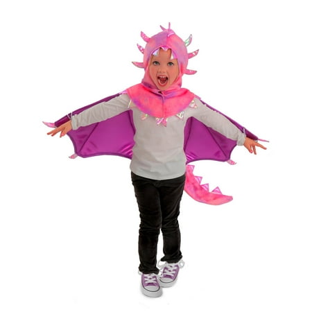 Halloween Girl's Hooded Sadie Dragon Child Costume