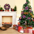 thumbnail image 7 of 36PCS Artificial Christmas Flowers Fake Poinsettia Flowers Christmas Tree New Year Ornaments Flower Decorations DIY Wreath Accessories Wedding Xmas Garland Decor, 7 of 7