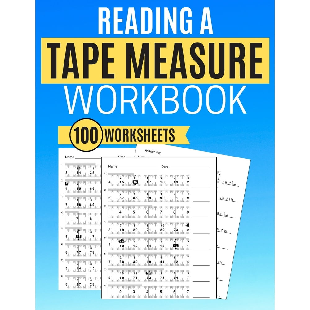 Cheat Sheet Reading A Tape Measure Worksheets