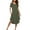 Army Green, variant on ZZwxWA Womens Soft Nightgowns Summer Cotton Long Pajama Dresses Tie Dye Flowy Crew Neck Short Sleeve Sleep Dress Loungewear Pockets