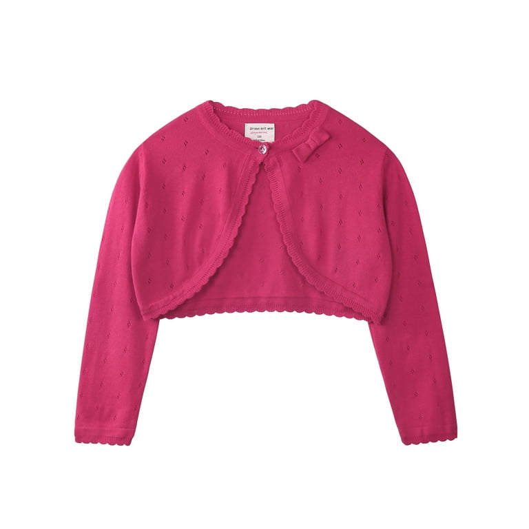 Childrens pink shop cardigans for weddings