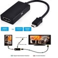 thumbnail image 1 of Cable adaptador universal MHL Micro USB a HDMI LZYWOD HD 1080P J3Q8, 1 of 6