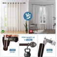 thumbnail image 5 of Urbanest Adjustable Single Curtain Rod Set Gold Artichoke Finials – 1 - Inch Diameter, With Bronze Rod, 48–84 Inches, 5 of 5