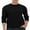 Black, variant on GIRUNS Men's Crewneck Sweater Soft Casual Sweaters for Men Classic Pullover Sweaters with Ribbing Edge