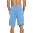 thumbnail image 6 of YIRUIYA Men’s Plus Size Lightweight Elastic Drawstring Pajama Shorts with Pockets, 6 of 7