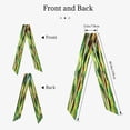 thumbnail image 4 of Zufioo st. patrick’s day gnomes Print Women's Long Silk Scarves, Dust and Sun Protection Headscarves, Scarves, Handbags, Clothing Accessories, Suitable for Travel, Dating-One Size, 4 of 7