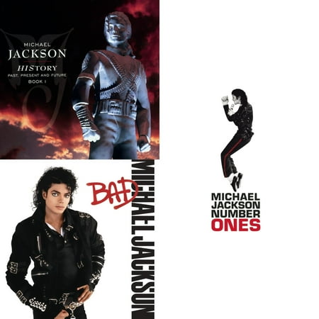 History: Past Present & Future Book 1 & Bad & Number Ones [CD Bundle]