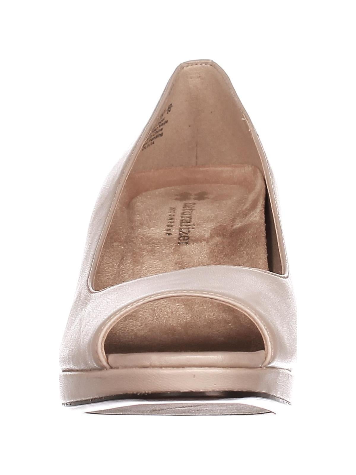 olivia peep toe wedge naturalizer