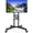 32–85 Inch Screens, variant on Heavy Duty Rolling TV Stand for 32–85" Screens Stable Mobile TV Cart with Shelf & Locking Wheels, Floor TV Stand, Max VESA 600x400, Black