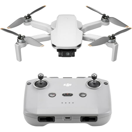 DJI Mini 4K Drone with 4K UHD Camera for Adults Under 249 g 3-Axis Gimbal Stabilization 10km Video Transmission, Auto Return, Wind Resistance 1 Battery for 31-Min Max Flight Time Intelligent Flight