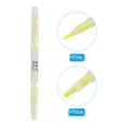 thumbnail image 4 of Unique Bargains Highlighter, Double Ended, Broad and Fine Tips, Yellow, 10 Count, 10 Pack, 4 of 6
