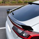 W-Power Rear Trunk Spoiler For 2012-2015 Honda Civic Sedan - Primer Black ABS