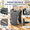 Grey, variant on White 5L Running Hydration Pack Vest with 1.5L Water Bladder