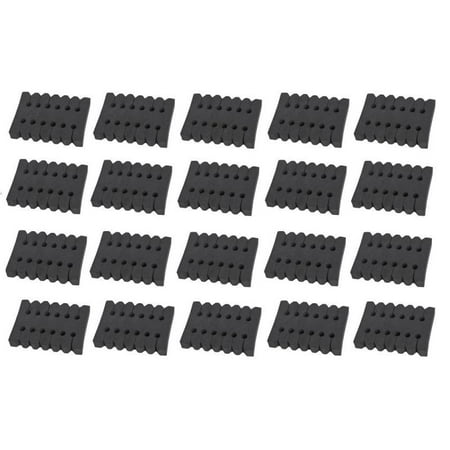 20pcs Archery Arrow Rack Separator Tool Sponge EVA Foam Arrow Support Stand Shelf Holder for 12 Pieces Arrow Square Shape