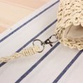 thumbnail image 4 of Bolso Bandolera Tejido Bolso de hombro semicírculo para mujer Bolso bandolera tejido de verano Tote de vacaciones (Beige) Ehuebsd Para Estrenar, 4 of 7