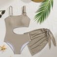 thumbnail image 3 of Shachafan Girls Long Sleeve Swimwear UPF 50+ Sun Rash Guard And Swim Shorts For Swimming Pool Beach Surfing Kids Girls Swimwear, 3 of 8