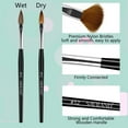 thumbnail image 3 of Saviland 5Pcs Acrylic Nail Brushes Set - Acrylic Nail Art Brush for Acrylic Application(Size #4#6#8#10#12), 3 of 7