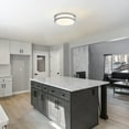 thumbnail image 2 of 10 inch Modern LED Ceiling Lights Flush Mount Kitchen Light Fixtures Brush Nickle for Bathroom, Dining Room, Bedroom, Living Room, Hallway, 2700K/3000K/3500K/4000K/5000K Dimmable Temperature 17W, 2 of 12