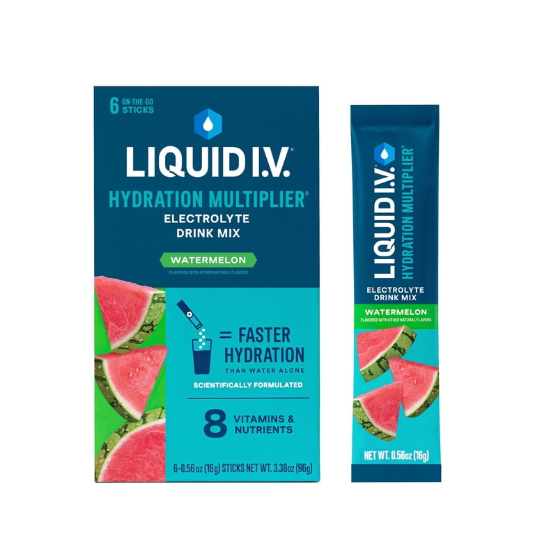 Liquid I.V. Watermelon Hydration Multiplier, 6 Packets photo 2