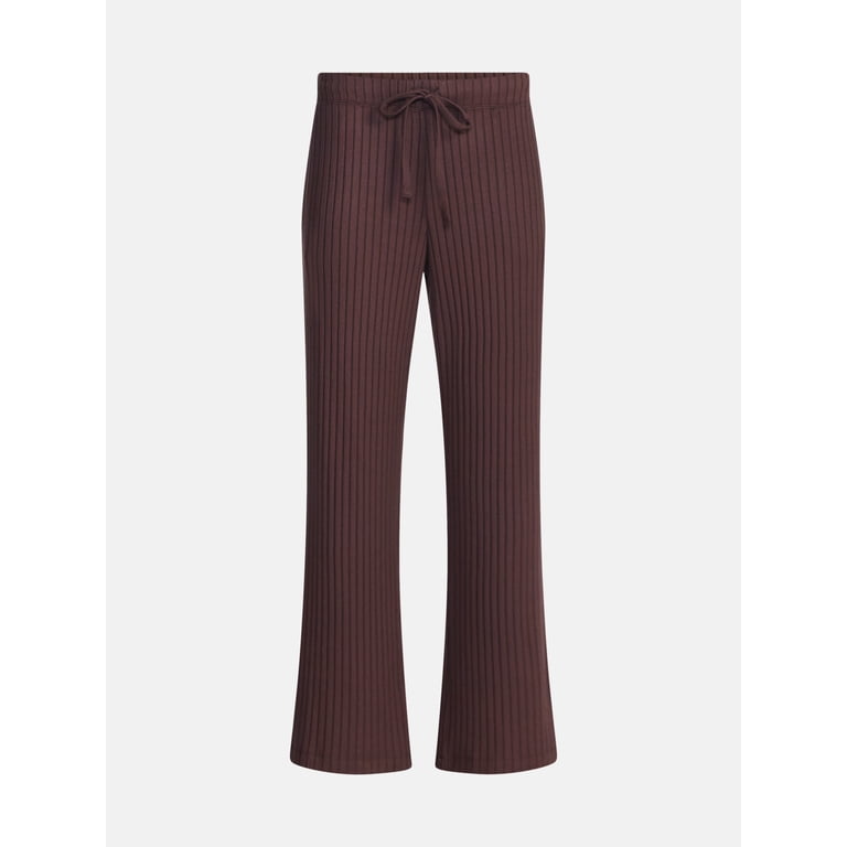 Women's Hacci Knit Sleep Pants with Pockets photo 6