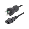 thumbnail image 3 of Startech.com Hospital Grade Cord - 15 Ft / 4.5m - Nema 5 15p To C13 - Supply Cord - Monitor Cable - Cable - Iec 60320 C13 To Nema 5-15p (p) - 125 V - 10 A - 15 Ft - Black, 3 of 10