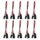 thumbnail image 5 of Cable de extensión servo de 3 pines, 10 unidades, modelo de automóvil, línea de conexión de controlador servo, núcleo interno de latón, 200 mm, macho a hembra, 5 of 12