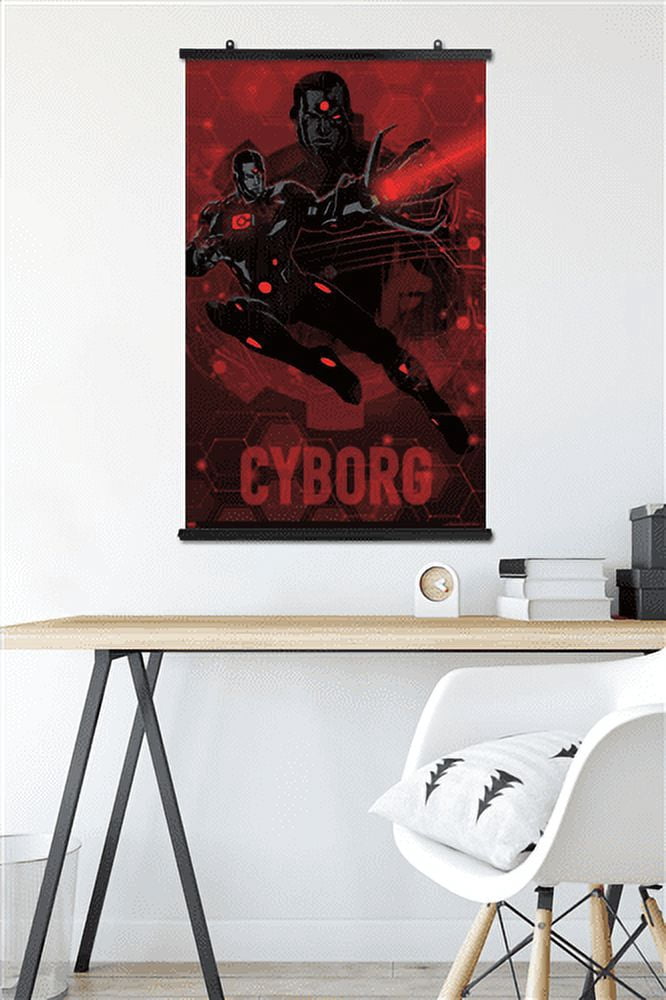 DC Comics: Dark Artistic - Cyborg Wall Poster, 22.375" x 34"