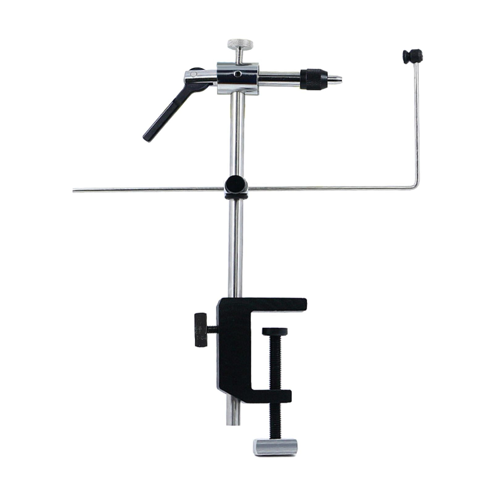 Fly Tying Vise Fly Vise Universal Multiple Adjustments Professional with Long Handle Rotatable for Teasers and Jigs Fly Tying Tools Rotary