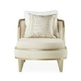 thumbnail image 2 of Michael Amini Villa Cherie Chaise - Pearl/Caramel, 2 of 9