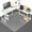 63 in x 51 in without lip, variant on 63 x 51 Inch Clear Office Chair Mat, Large Plastic Floor Protector, Easy Glide Rolling Desk Mat, Heavy Duty Computer Chair Pad for Low Pile Carpeted Floors, Home Office