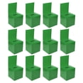 thumbnail image 1 of Unique Bargains Ballot Box 6'x6'x6' Raffle Box with Removable Header Board Suggestion Box Cardboard Box Green 12Pack, 1 of 5