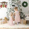 thumbnail image 2 of PayUSD 30 Inch Christmas Tree Skirt White Plush Skirts Decoration for Merry Christmas Party Faux Fur Christmas Tree Skirts Decorations Xmas Party Holiday Decorations, White, 2 of 8